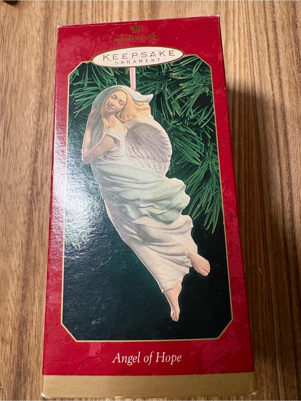 Hallmark Keepsake Angel of Hope Ceramic Ornament